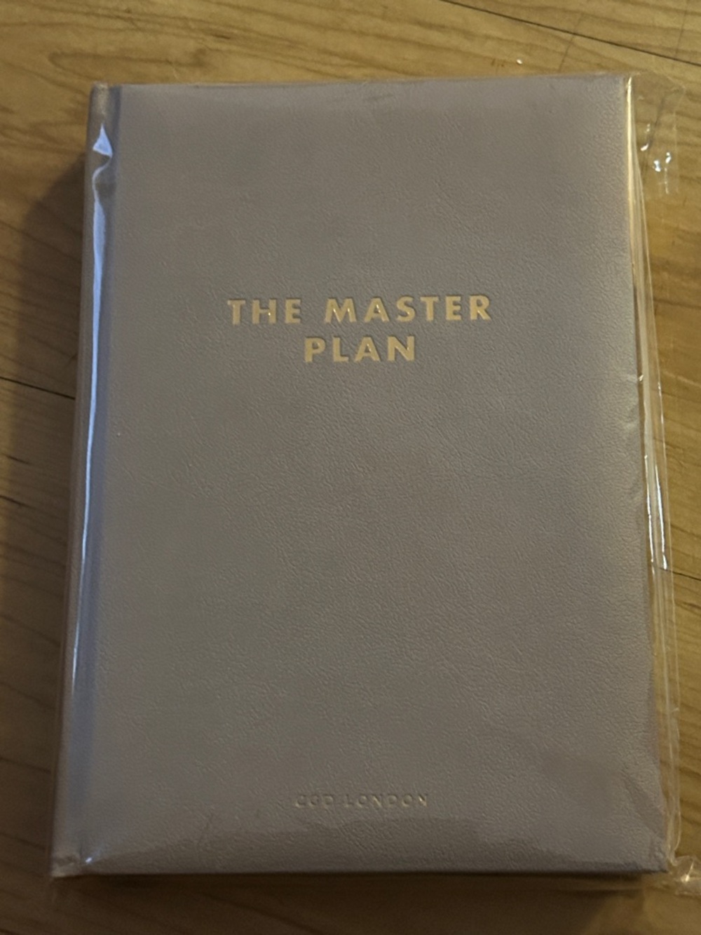 CGD London The Master Plan journal new in packaging